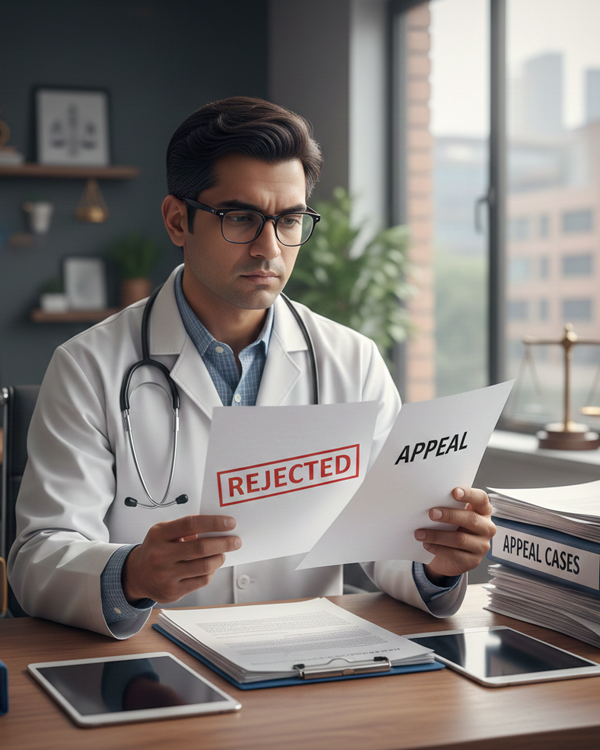 Medical professionals giving thumbs up